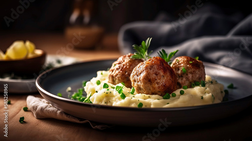 Meatballs and Potatoes - The Ultimate Cozy Dinner
