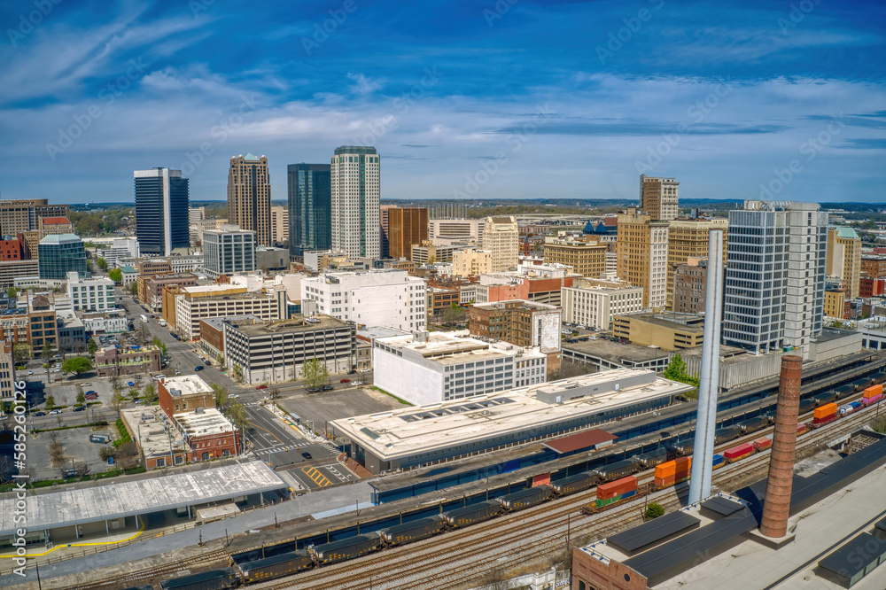 Aerial View of Birmingham, Alabama