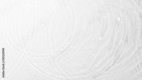 波紋の背景素材。光に反射するきれいな水面の画像。（白色）（横長）