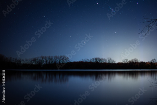 night landscape with reflection © Mandie