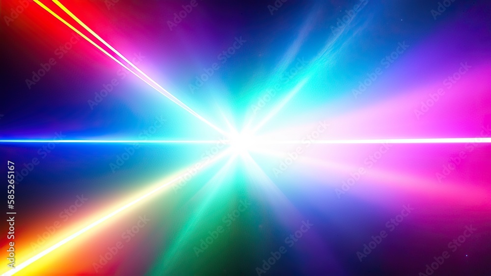 Obraz premium Abstract lens flare wallpaper, background, art.