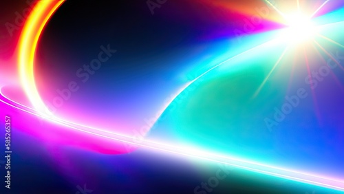 Abstract lens flare wallpaper  background  art.