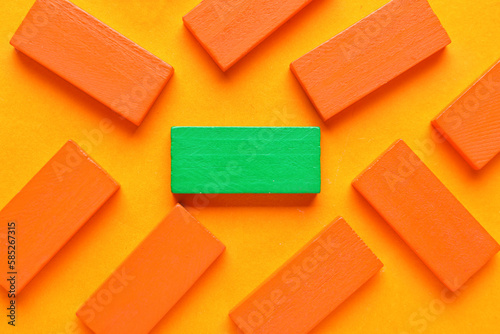 Blocks with check marks on ...