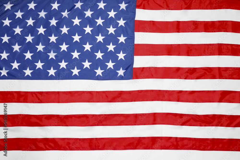 National flag of USA as background, closeup National flag of USA as background, closeup