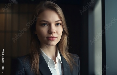 Portrait of a businesswoman, little blur. Created with Generative AI Free Download Portrait of a businesswoman, little blur. Created with Generative AI - GFXLoad