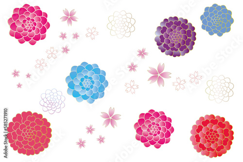 Easy-to-use Japanese pattern png.