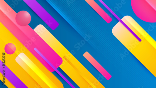 vector geometric colourful background