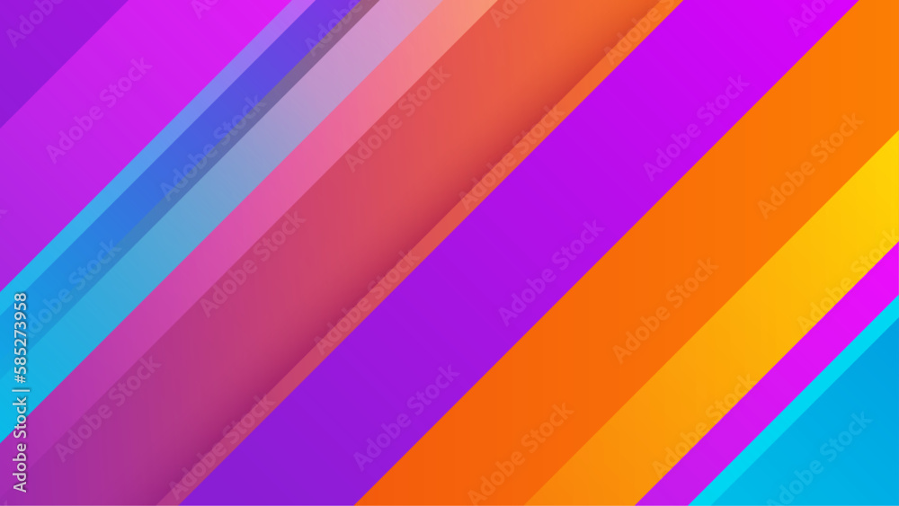 Obraz premium Bright shape abstract colorful design background