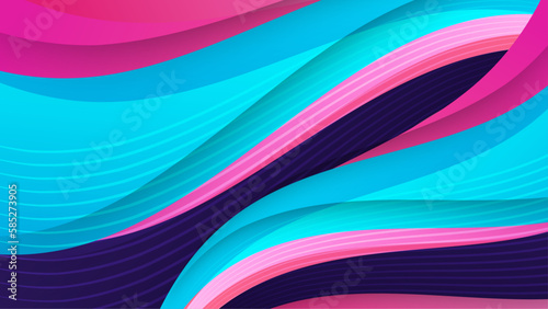 Vector memphis abstract style background