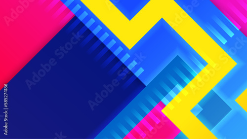 vector flat gradient colorful design geometric background