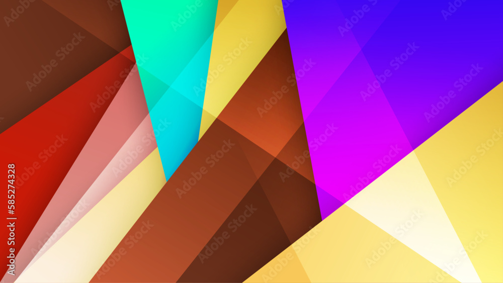 Obraz premium vector abstract colorful shapes background
