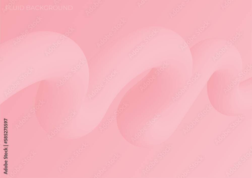 pink background with pink gradient wave fluid