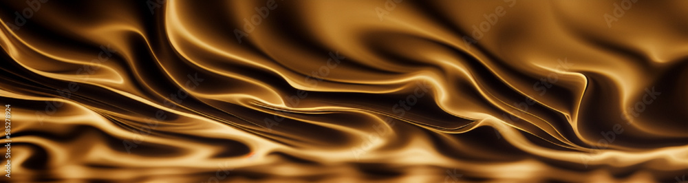 Fototapeta premium Illustration of a vibrant wavy patterned background created with Generative AI technology