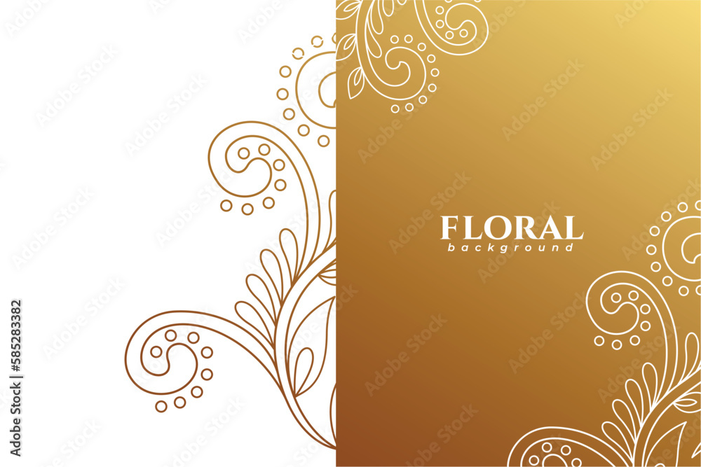 line style artistic floral premium background for islamic decoration line style artistic floral premium background for islamic decoration