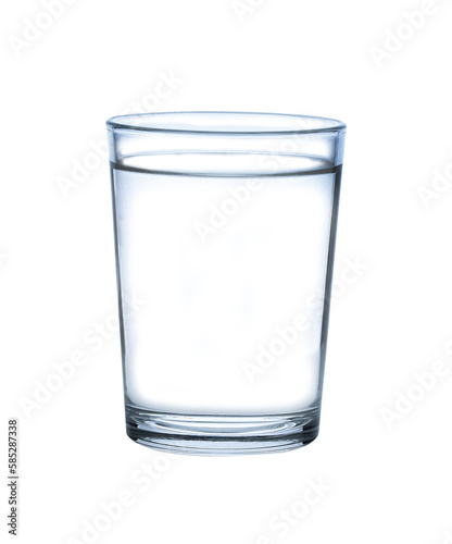 Water in glass transparent png