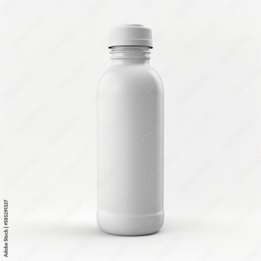 white plastic bottle mockup white plastic bottle mockup