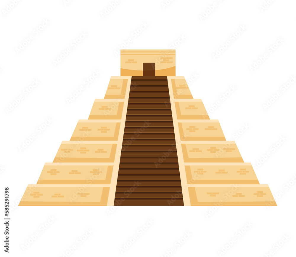 Aztec Pyramid famous landmark Aztec Pyramid famous landmark