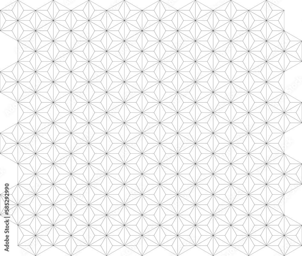 Fototapeta premium Japanese traditional repeat patterns