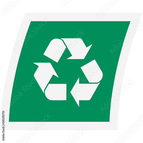 Sticker Recycle Material Recycling Life Zero Waste Lifestyle
