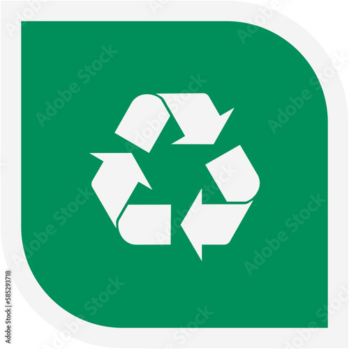 Sticker Recycle Material Recycling Life Zero Waste Lifestyle
