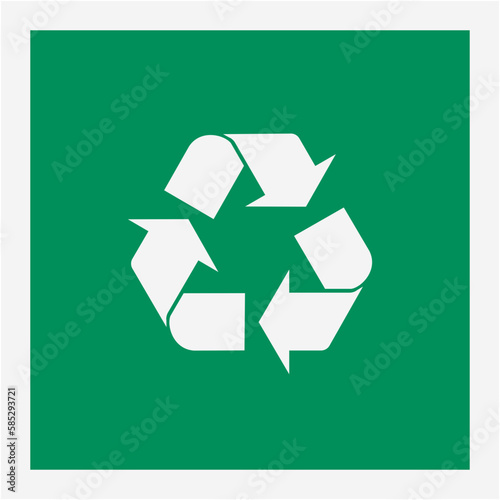 Sticker Recycle Material Recycling Life Zero Waste Lifestyle 