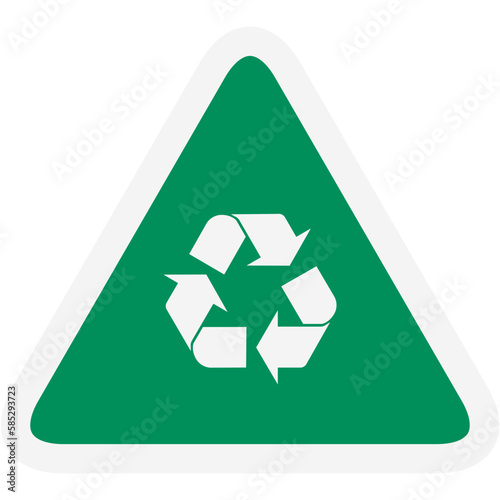 Sticker Recycle Material Recycling Life Zero Waste Lifestyle
