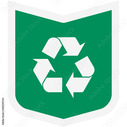 Sticker Recycle Material Recycling Life Zero Waste Lifestyle
