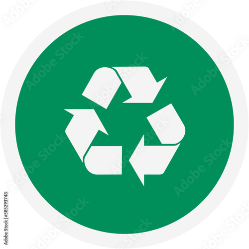 Sticker Recycle Material Recycling Life Zero Waste Lifestyle
