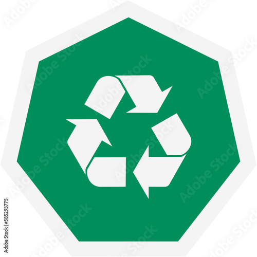 Sticker Recycle Material Recycling Life Zero Waste Lifestyle
