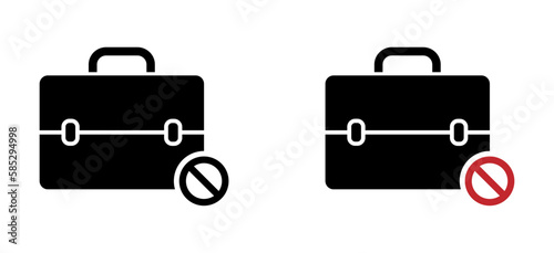  unemployment vector icons