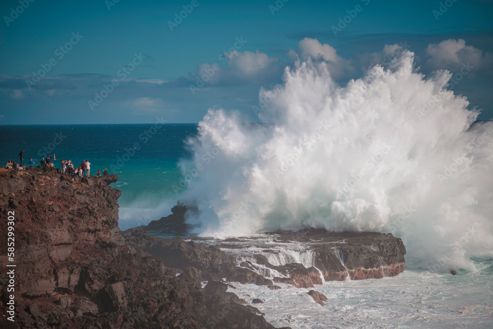 Fototapeta premium storm over the ocean