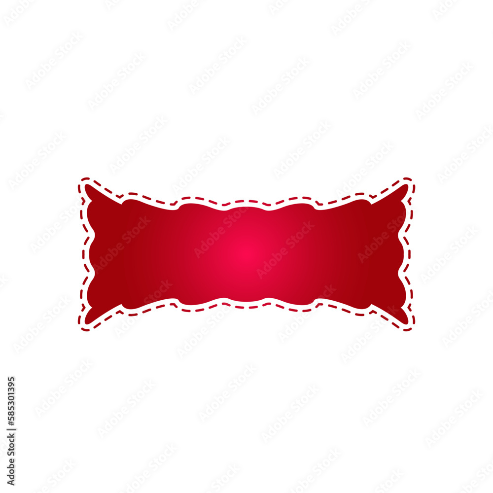 Fototapeta premium red label