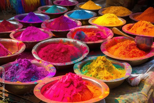 spices in a market