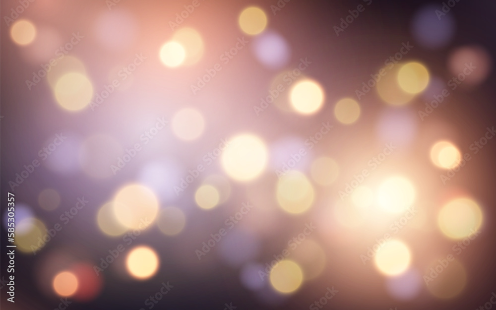 Party color light bokeh abstract background, Vector eps 10 illustration bokeh particles, Background decoration