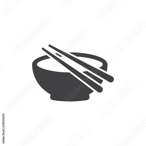 bowl and chopsticks icon