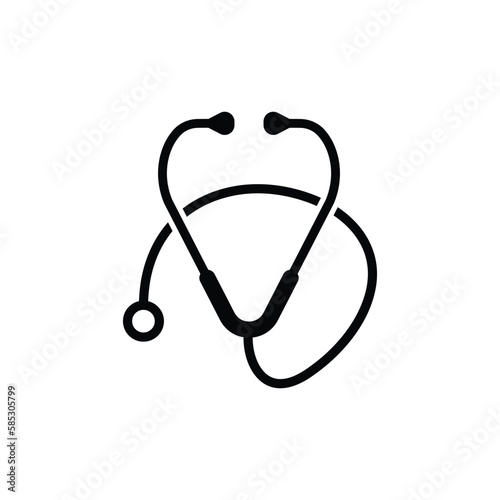 stetoskop icon vector