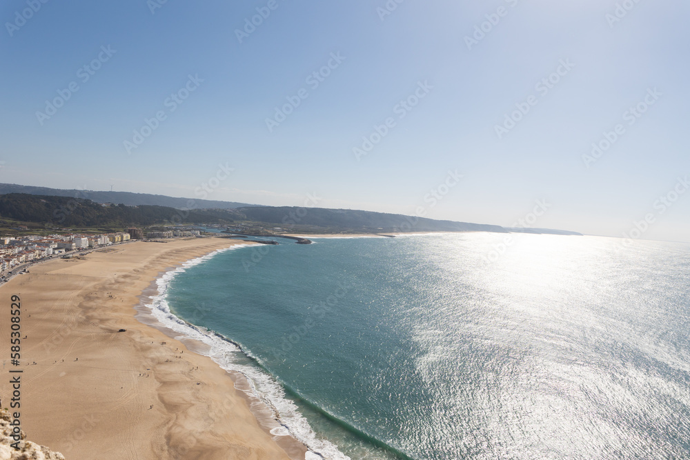Nazare - sea and beach view
