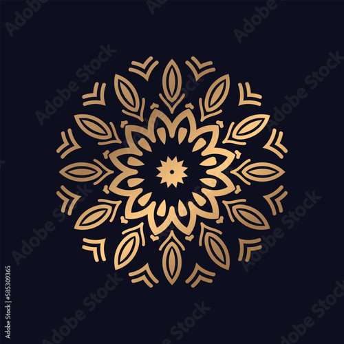 Decorative mandala background for printVector © tanvir enayet