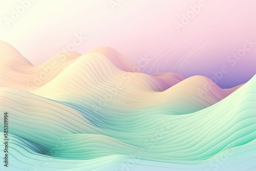 Psychic Waves: Stunning Abstract Background