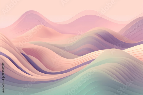 Psychic Waves: Stunning Abstract Background