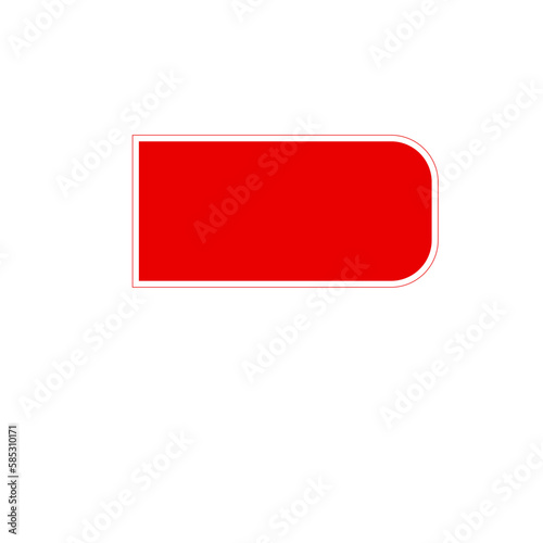 red shape