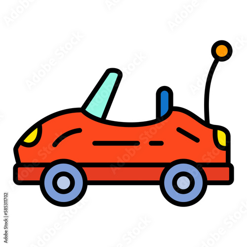 Car Filled Line Icon