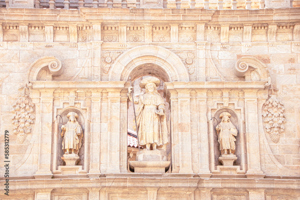 The holy door at Santiago de Compostela