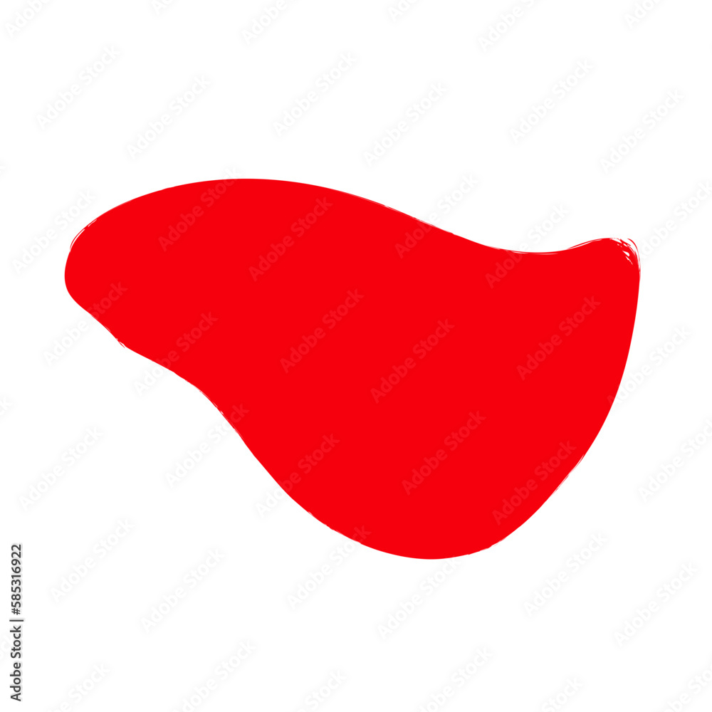 Organic blob shape Organic blob shape