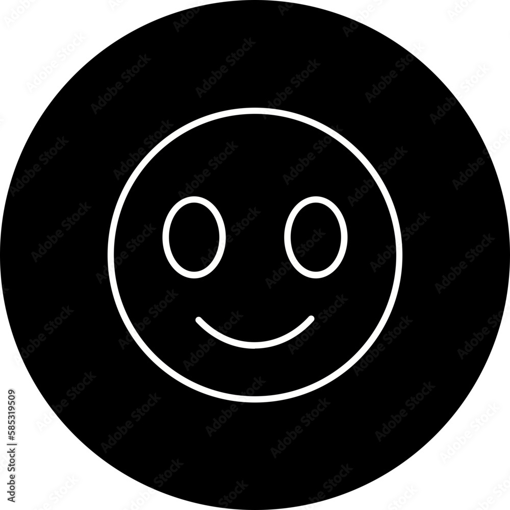 Smiles Line Inverted Icon Smiles Line Inverted Icon