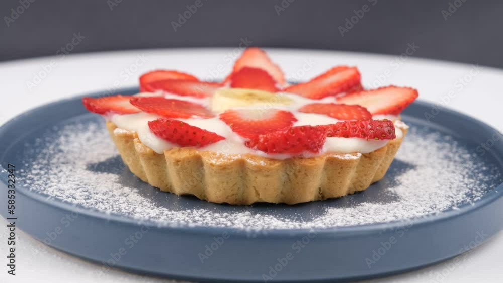 strawberry cheesecake on a plate strawberry cheesecake on a plate