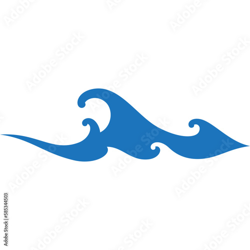 sea wave clip art for decoration,ornament, website, web, mobile app, printing, banner, logo, poster design, etc.