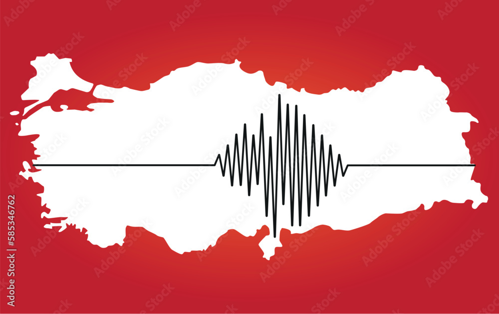 Turkey earthquake. Pray For Turkey, Türkiye. Central fault line