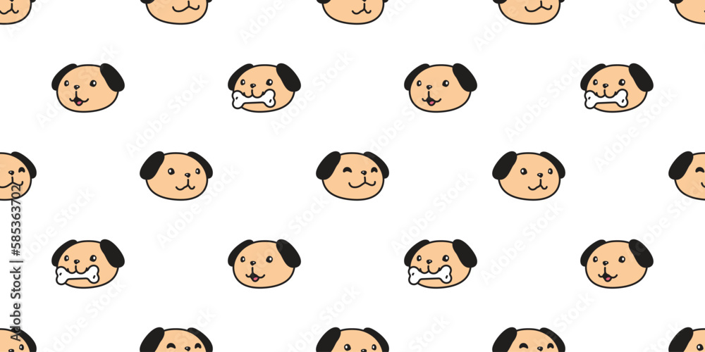 dog seamless pattern french bulldog face head pet puppy bone paw footprint vector cartoon gift wrapping paper tile background repeat wallpaper doodle scarf isolated illustration design dog seamless pattern french bulldog face head pet puppy bone paw footprint vector cartoon gift wrapping paper tile background repeat wallpaper doodle scarf isolated illustration design