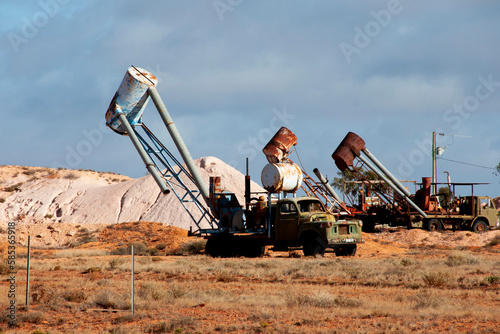 Blower for Opal Mining - Coober Pedy - Australia